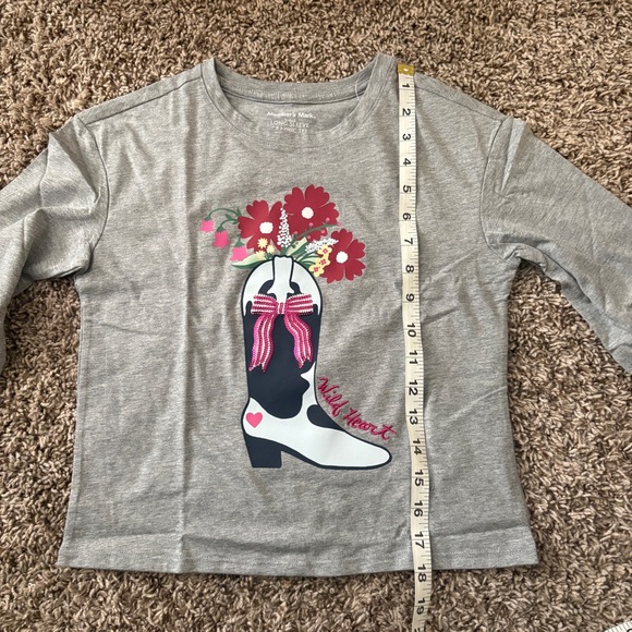 Be Kind Today and Floral Boot Kids Long Sleeve Tees - Picture 7 of 8